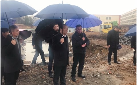 浦江（jiāng）縣（xiàn）委書記程天雲調研（yán）樱花影视建設項目